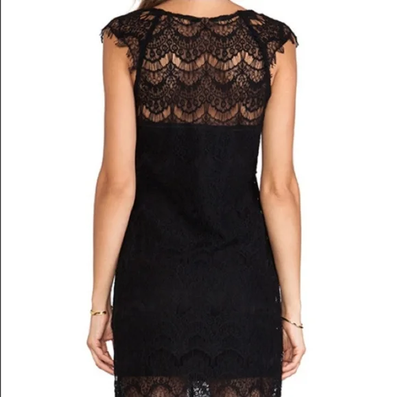 Free People Lace Peek a boo Dress - Picture 3 of 12